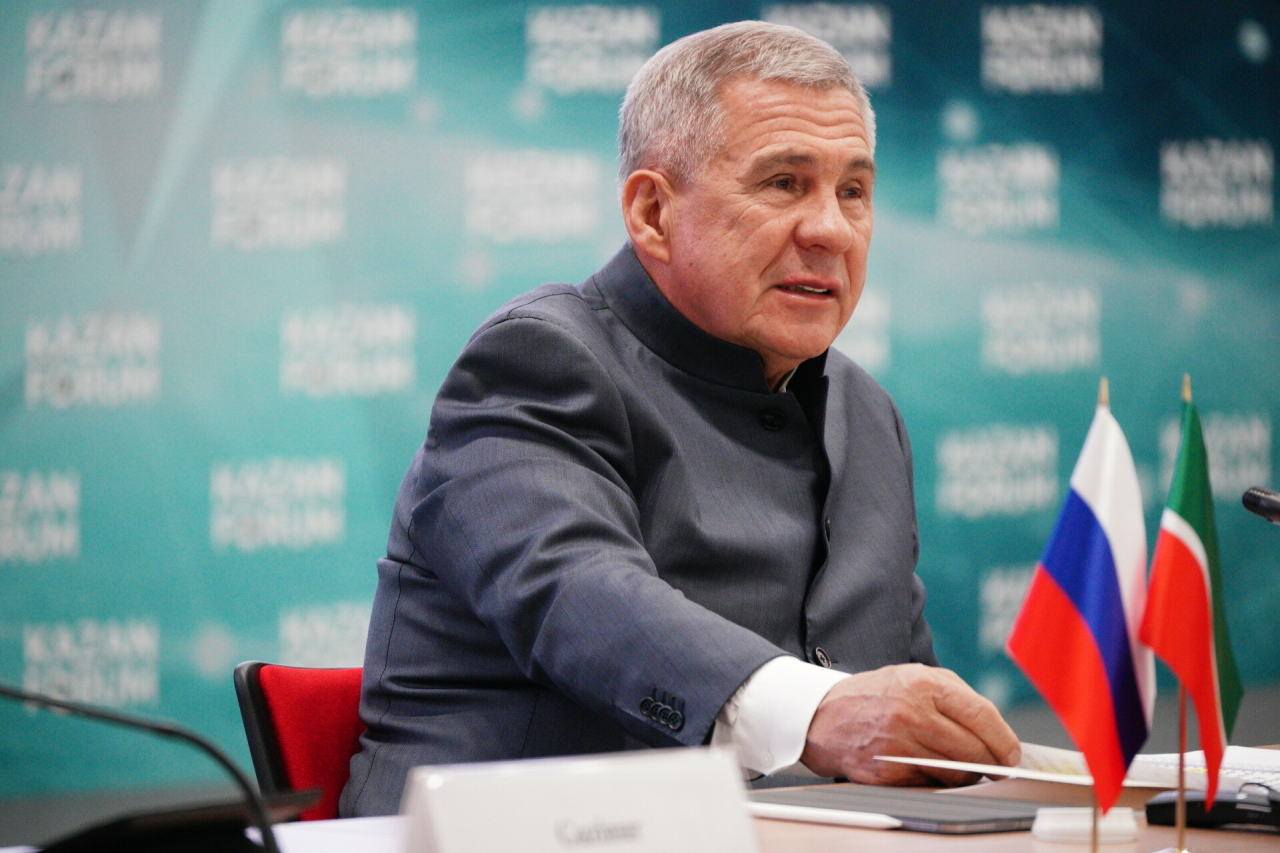 Минниханов: Масштабы KazanForum показали провал попыток изоляции России от мира